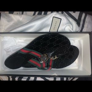 Never wore Gucci’s sandals